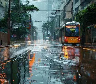chuva em São Paulo