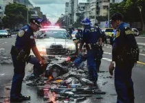 acidente com viatura da polícia