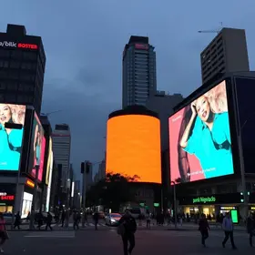 telões de LED