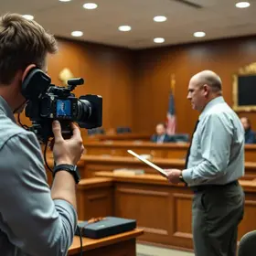 filmagem para instrução de ação judicial