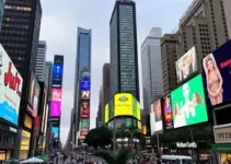 onde comer na Times Square paulistana