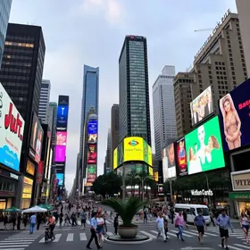 onde comer na Times Square paulistana