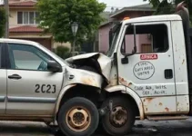 carro partido pela metade