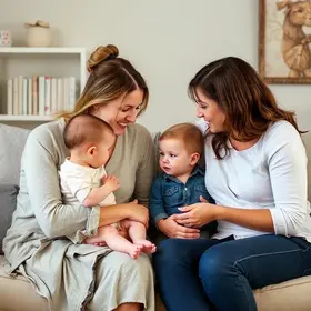 Converso com mães