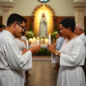 crismas e celebrações Nossa Senhora de Fátima
